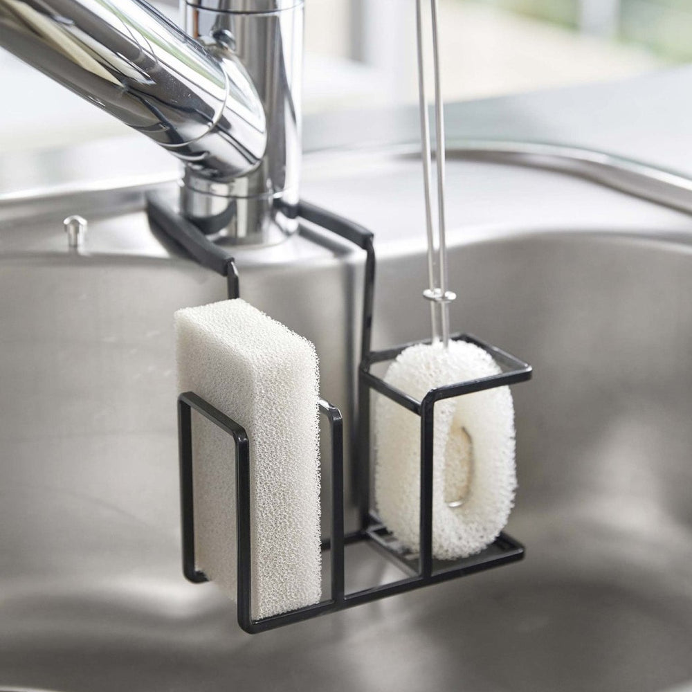 
                      
                        Yamazaki Home Faucet - Hanging Sponge & Brush Holder - Steel - lily & onyx
                      
                    