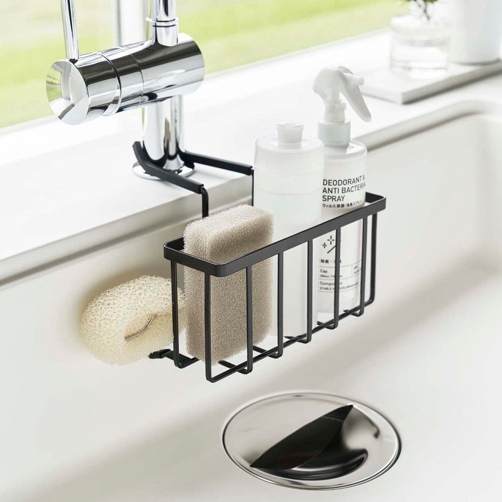 
                      
                        Yamazaki Home Faucet - Hanging Sponge Caddy - Steel - lily & onyx
                      
                    