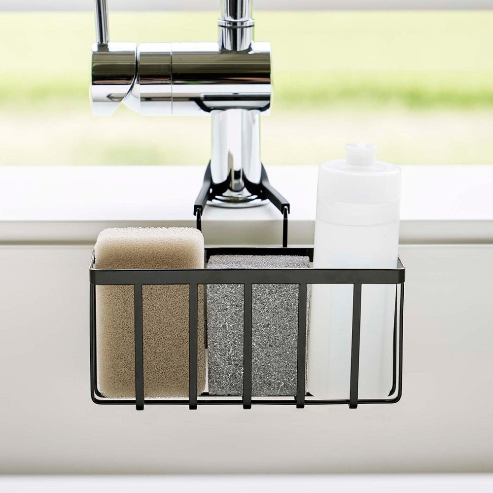 
                      
                        Yamazaki Home Faucet - Hanging Sponge Caddy - Steel - lily & onyx
                      
                    