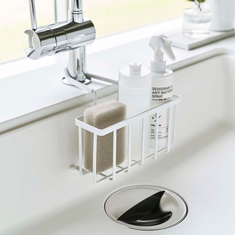 
                      
                        Yamazaki Home Faucet - Hanging Sponge Caddy - Steel - lily & onyx
                      
                    