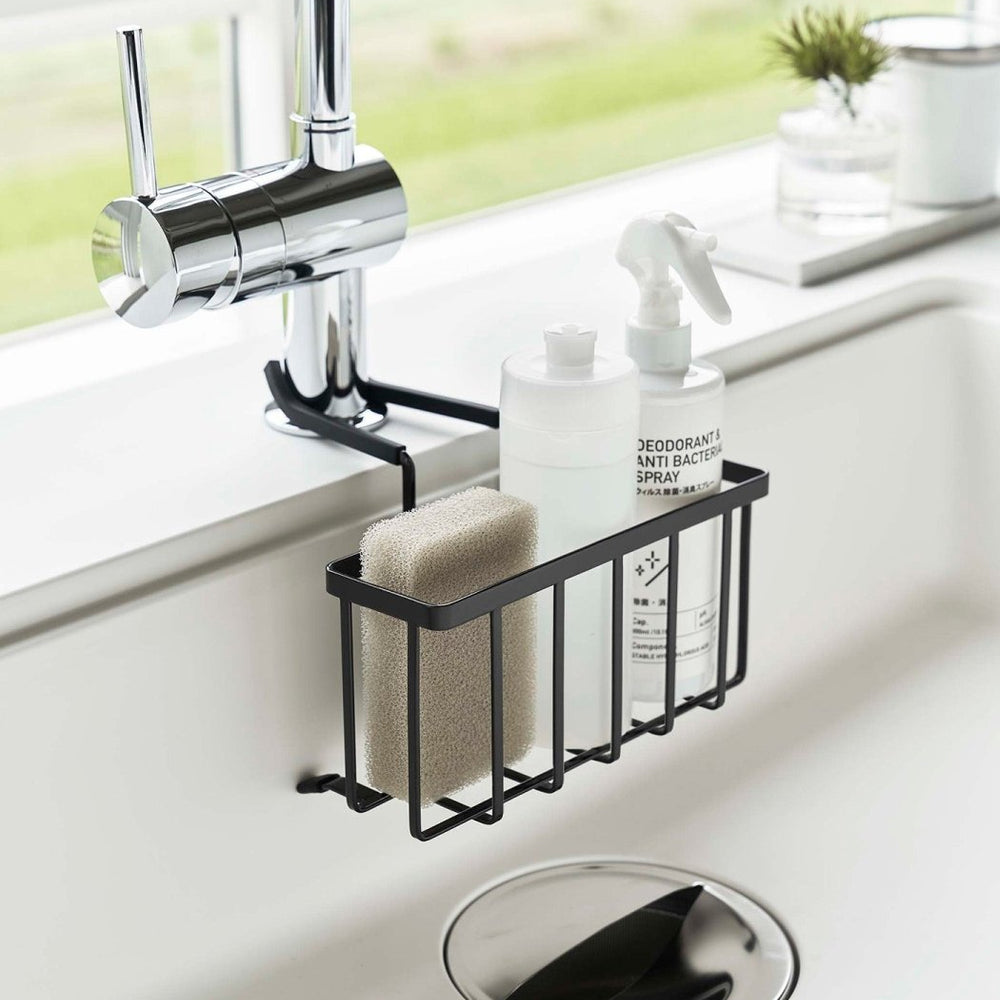 
                      
                        Yamazaki Home Faucet - Hanging Sponge Caddy - Steel - lily & onyx
                      
                    