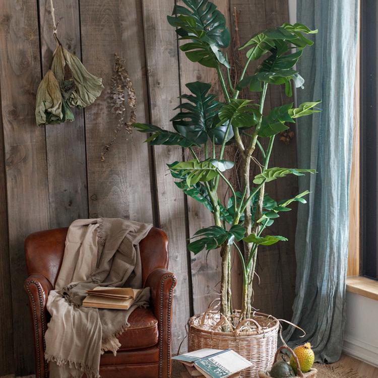 
                      
                        RusticReach Faux Artificial Turtle Leaf Tree In Pot - lily & onyx
                      
                    