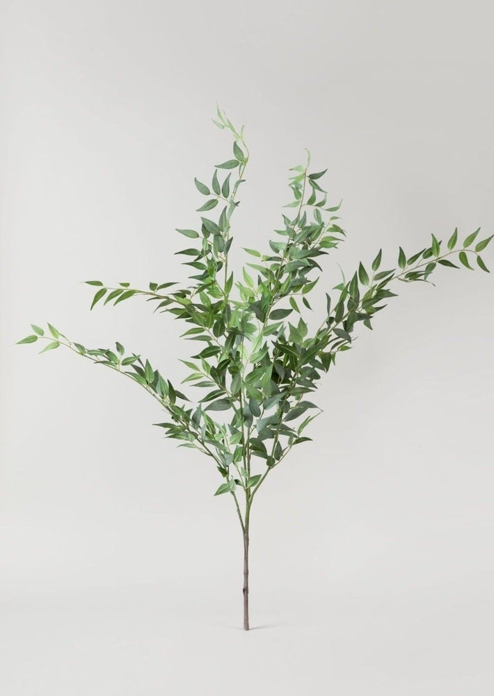 Afloral Faux Italian Ruscus Spray, 46" - lily & onyx