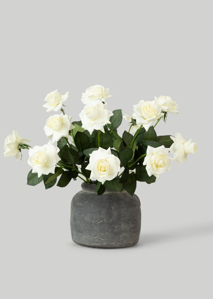 
                      
                        Afloral Faux Real Touch Rose Stems in Cream - 17", Case of 48 - lily & onyx
                      
                    