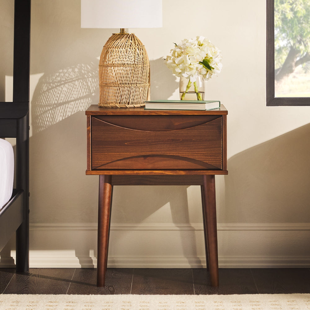 
                      
                        Atticus Solid Wood Mid-Century Modern Nightstand
                      
                    