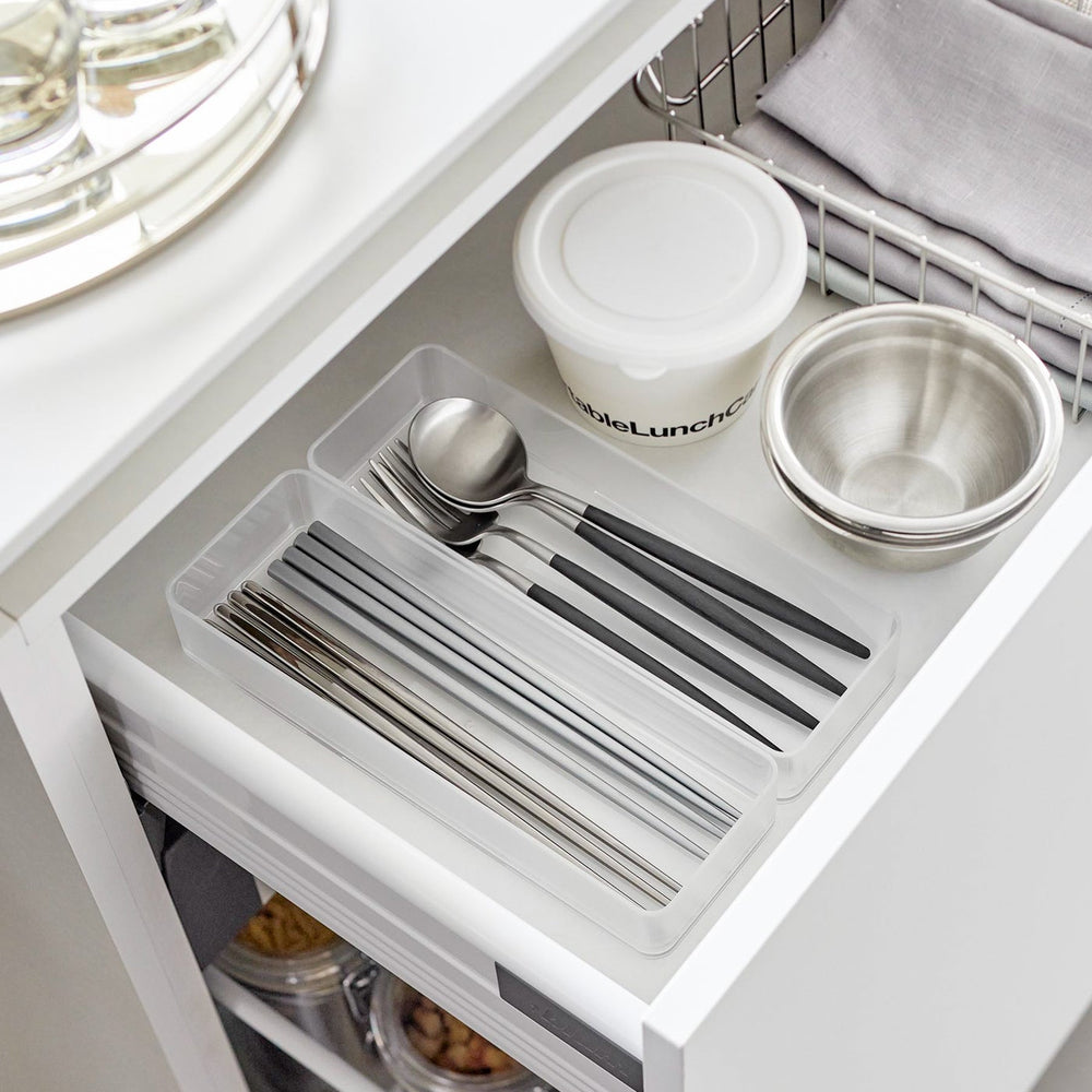 
                      
                        Stackable Clear Organizers, Set of 2
                      
                    