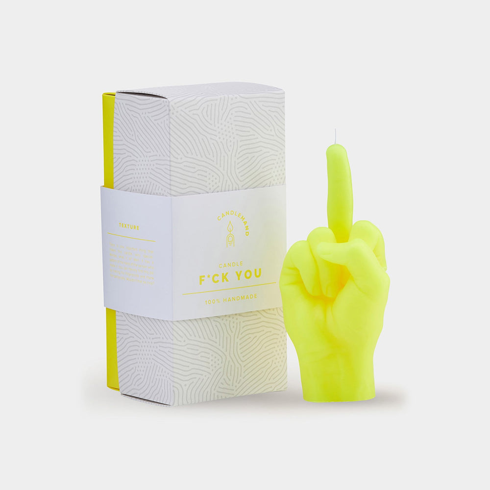 
                      
                        CandleHand "F*ck You" Candle - Neon Yellow
                      
                    