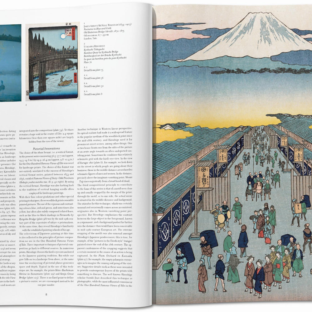 Hiroshige. One Hundred Famous Views of Edo (German, French, English)