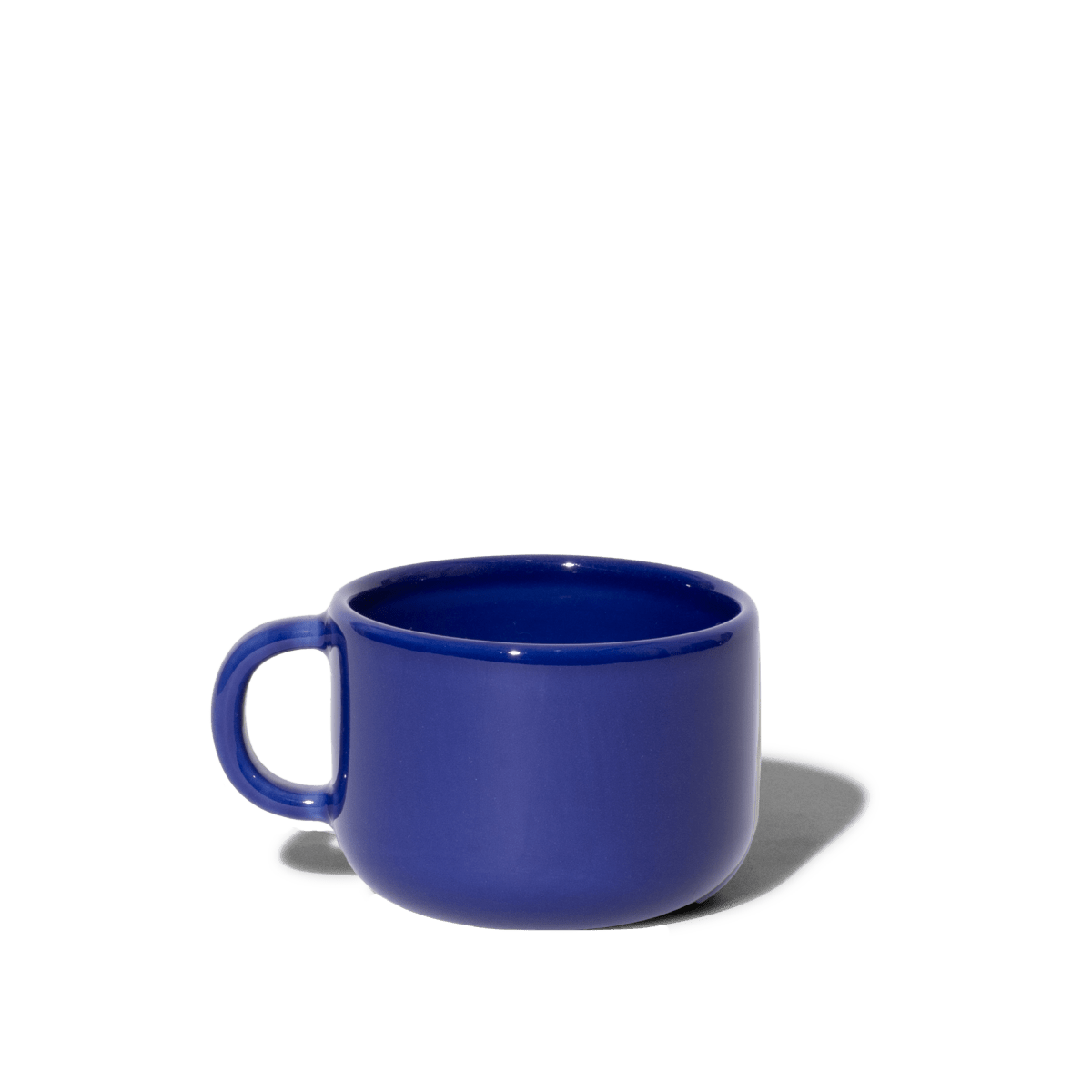 Felt+Fat Ceramic Cappuccino Cup in Azul