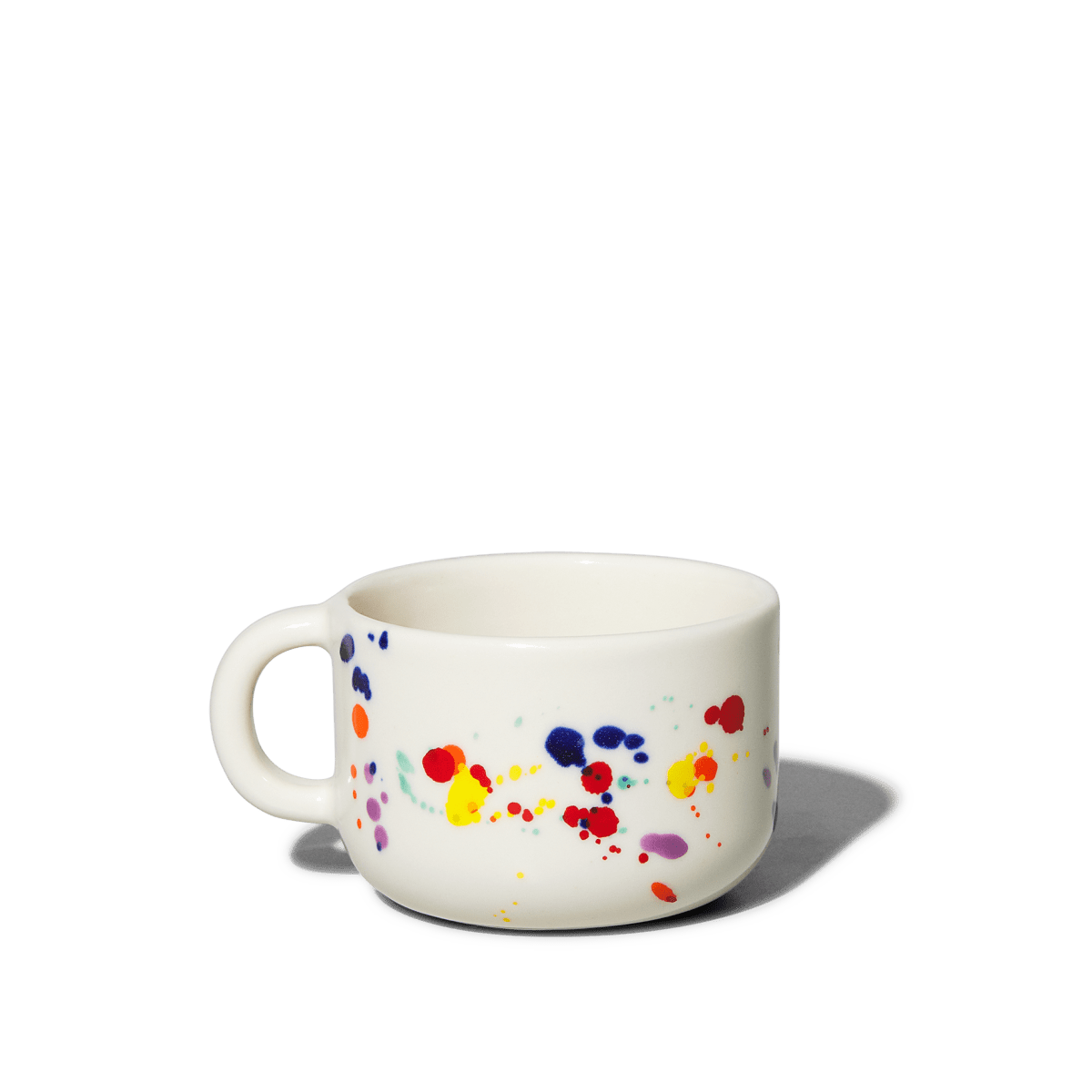 Felt+Fat Ceramic Cappuccino Cup in Confetti