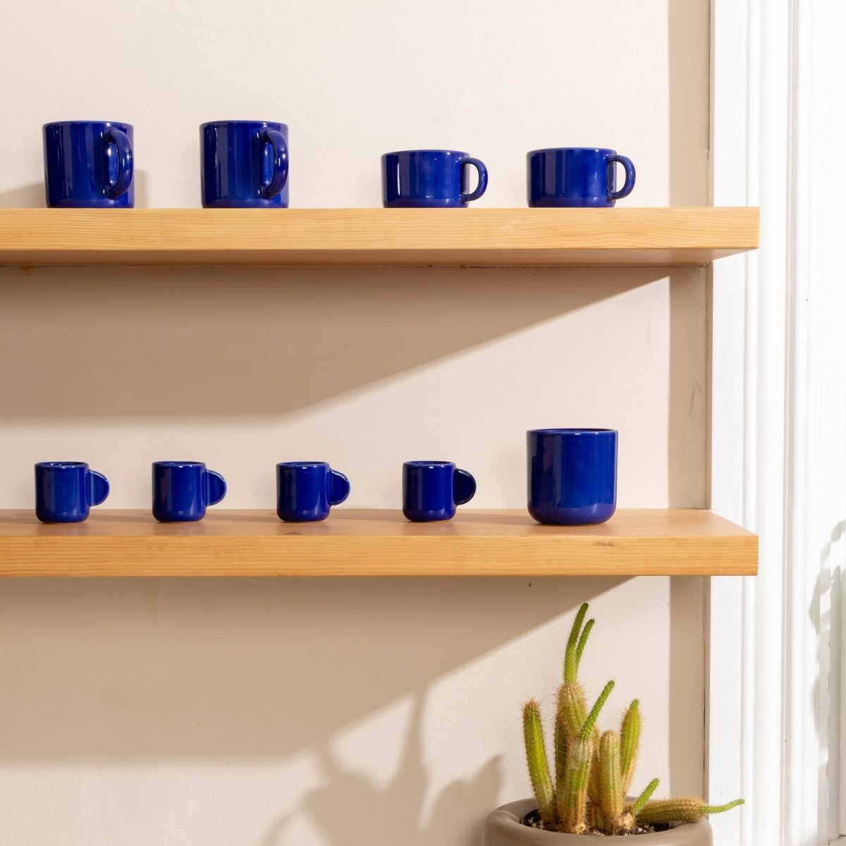 Felt+Fat Ceramic Coffee Mug in Azul