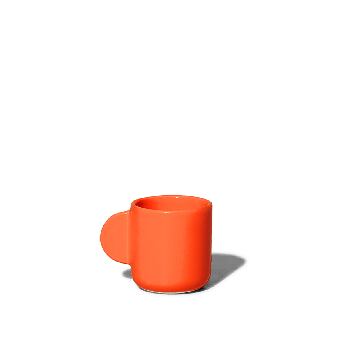 Felt+Fat Ceramic Espresso Cup in Persimmon