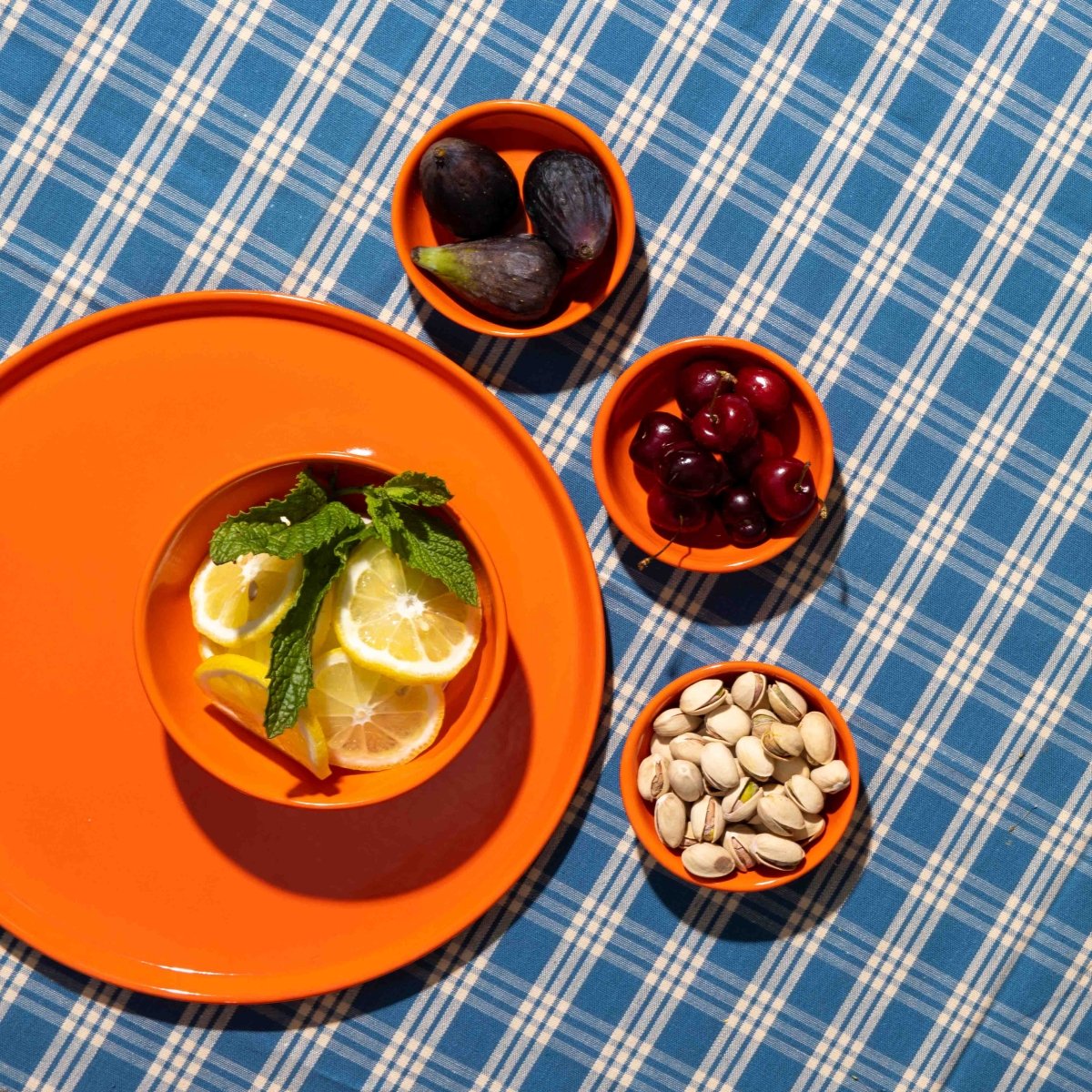 Felt+Fat Ceramic Spice Bowl in Persimmon