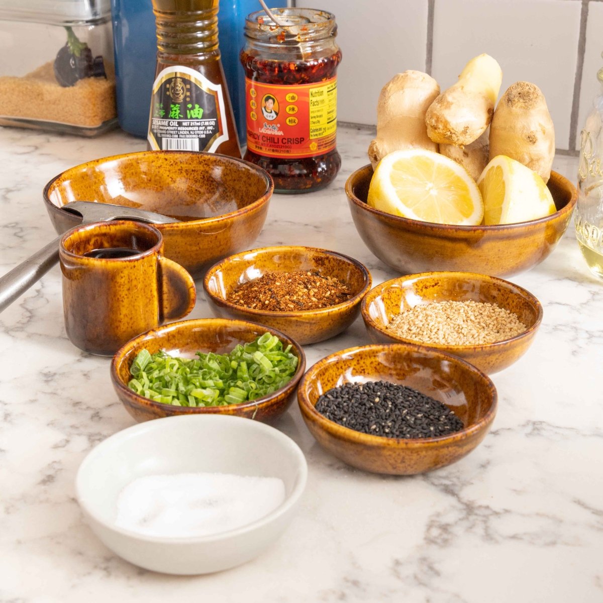 Felt+Fat Ceramic Spice Bowl in Tenmoku