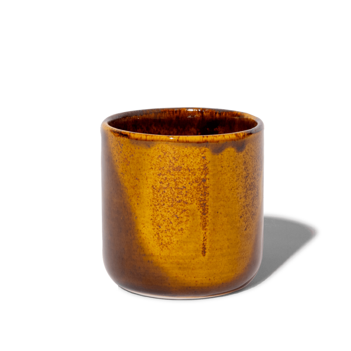 Felt+Fat Ceramic Tumbler in Tenmoku