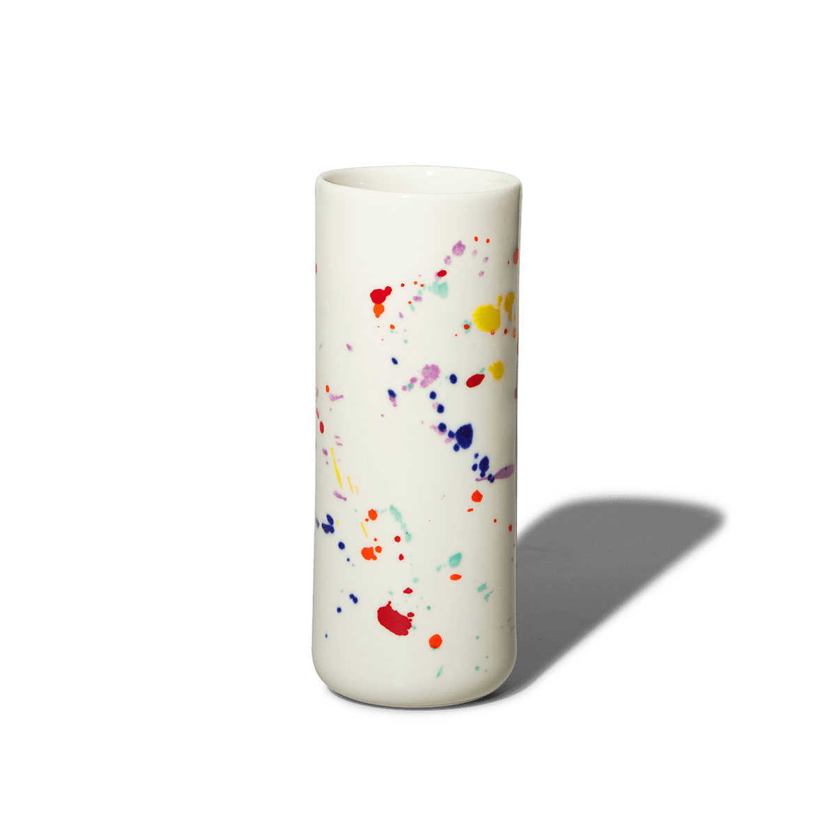 Felt+Fat Tall Ceramic Vase in Confetti
