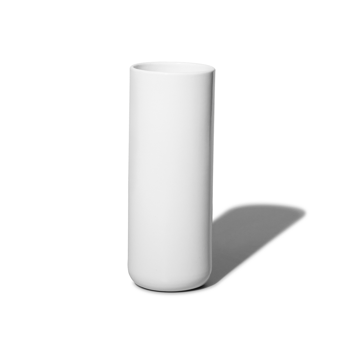 Felt+Fat Tall Ceramic Vase in Milk