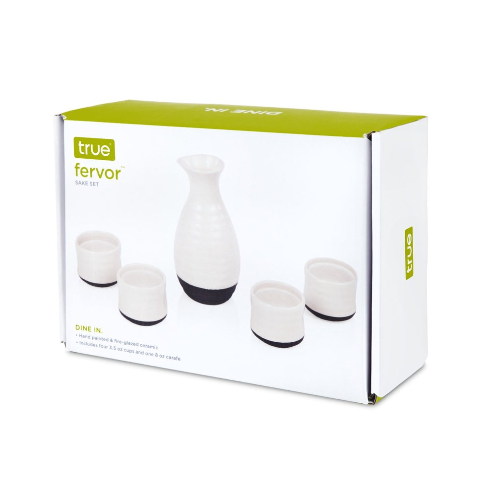 
                      
                        True Fervor 5 - Piece Hand Painted Ceramic Sake Set - lily & onyx
                      
                    