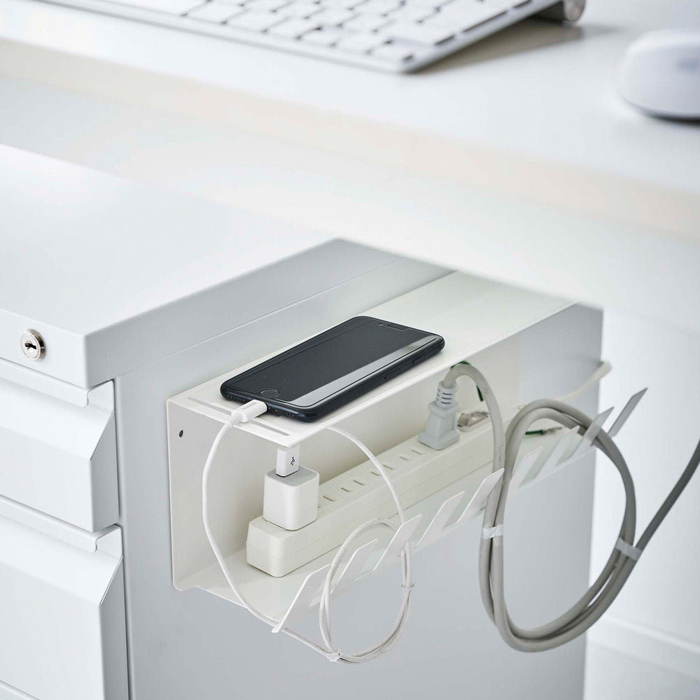 
                      
                        Under-Desk Steel Cable Organizer
                      
                    