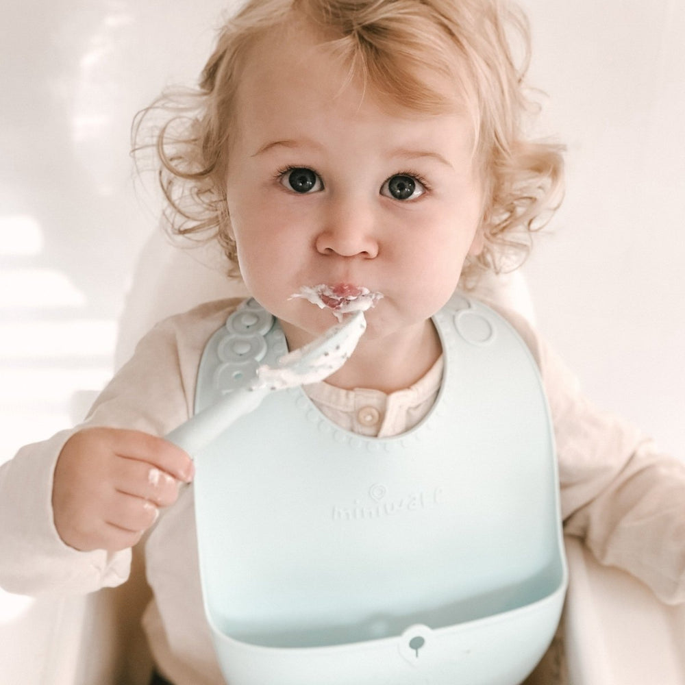 
                      
                        Miniware First Bites Deluxe Self - Feeding Set - Aqua - lily & onyx
                      
                    