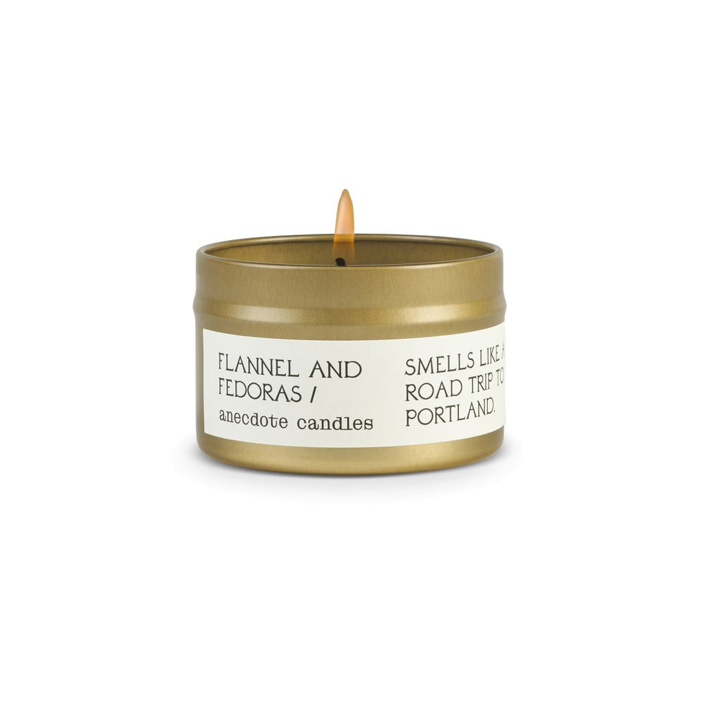 
                      
                        Anecdote Candles Flannel & Fedoras Candle - lily & onyx
                      
                    