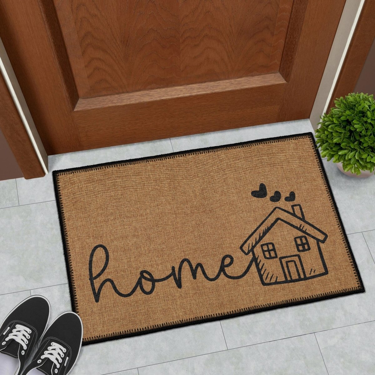 FLASHRUG Koussi Washable Home House Doormat