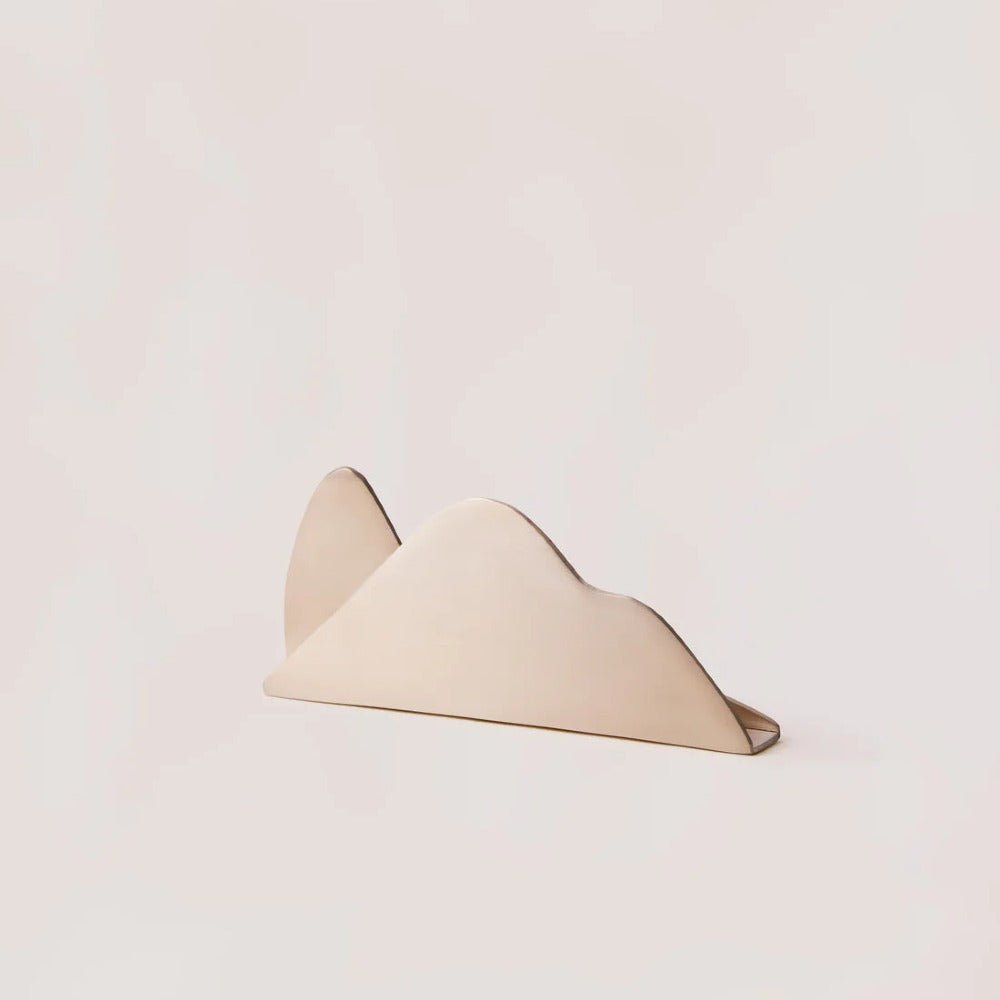 Fleck McLeod Cloud Brass Napkin Holder | Himalaya - Inspired Design