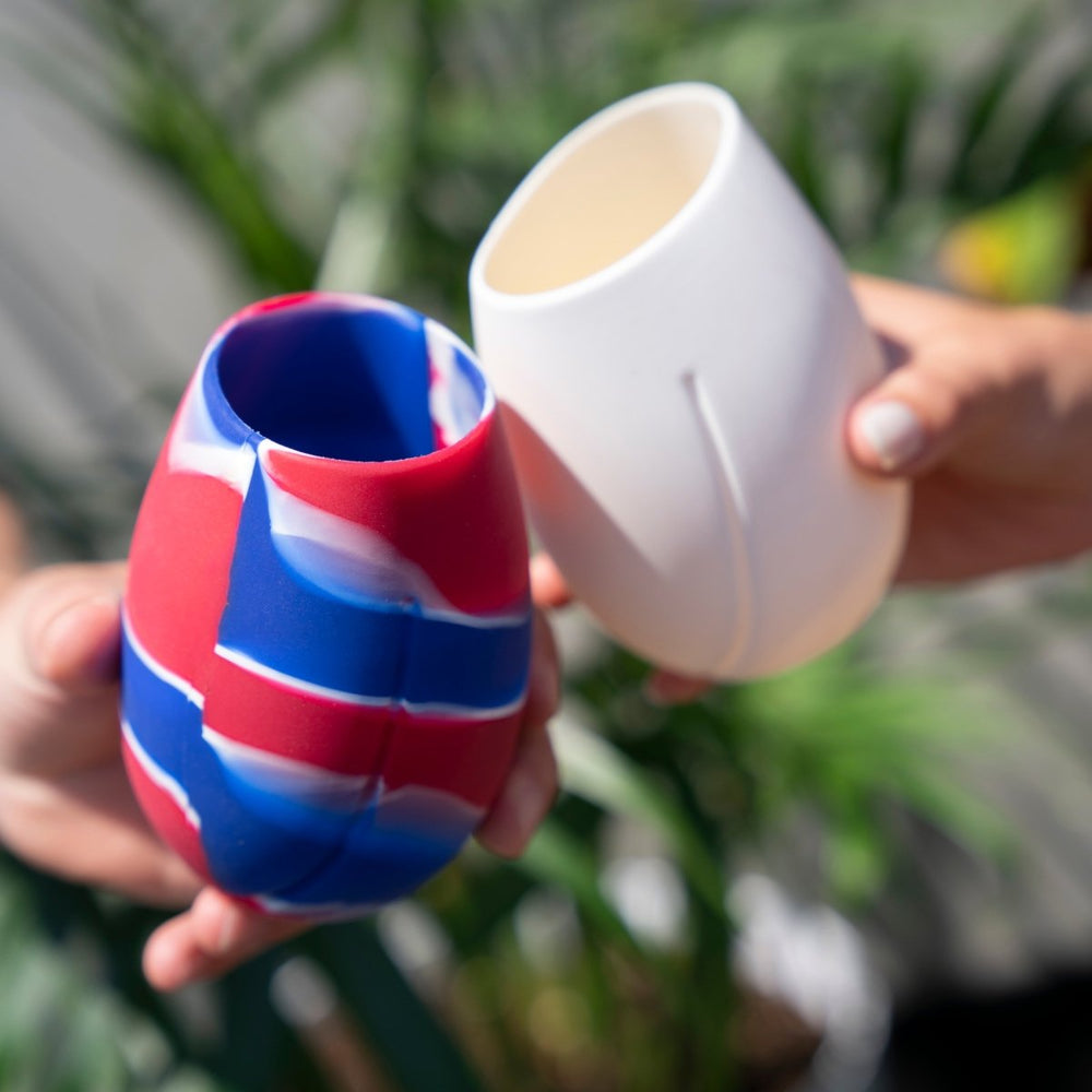
                      
                        TRUE Flexi Aerating Silicone Wine Cups in Tie Dye, Set of 2 - lily & onyx
                      
                    