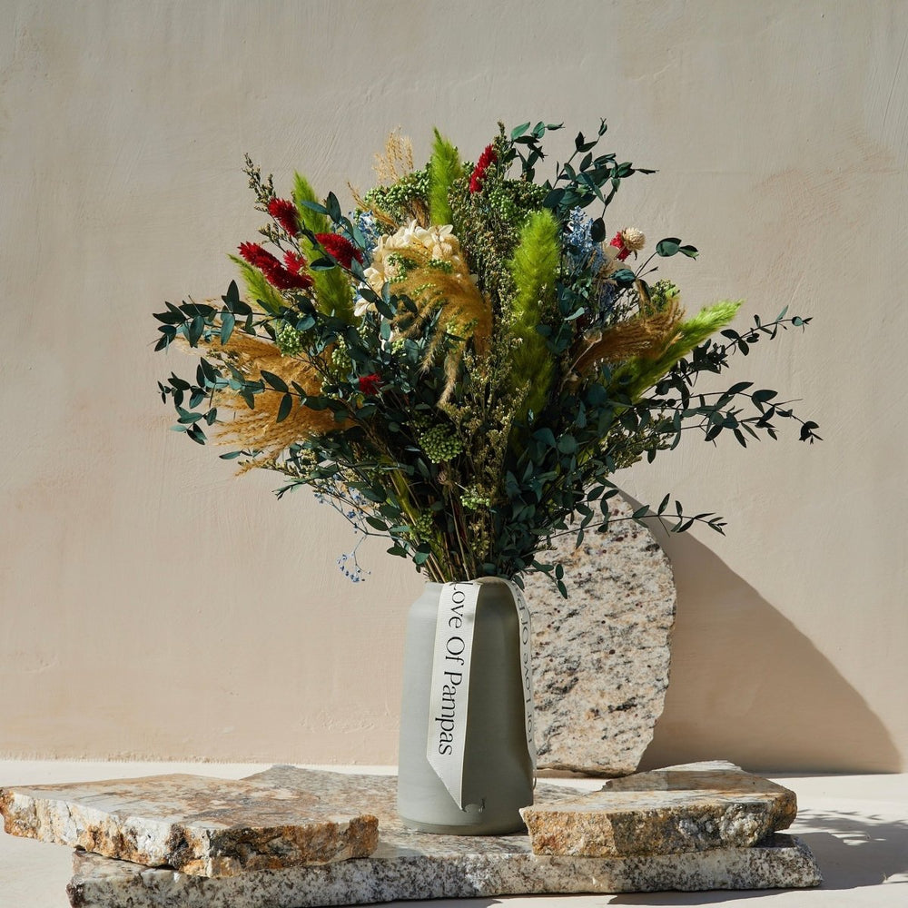 For Love Of Pampas Flora Bouquet - lily & onyx