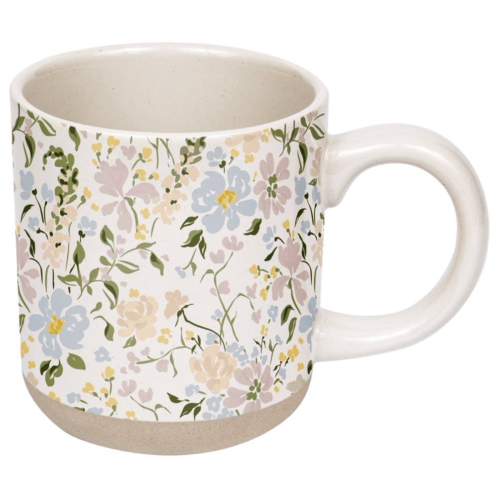 Sweet Water Decor Floral 14oz. Stoneware Coffee Mug - lily & onyx