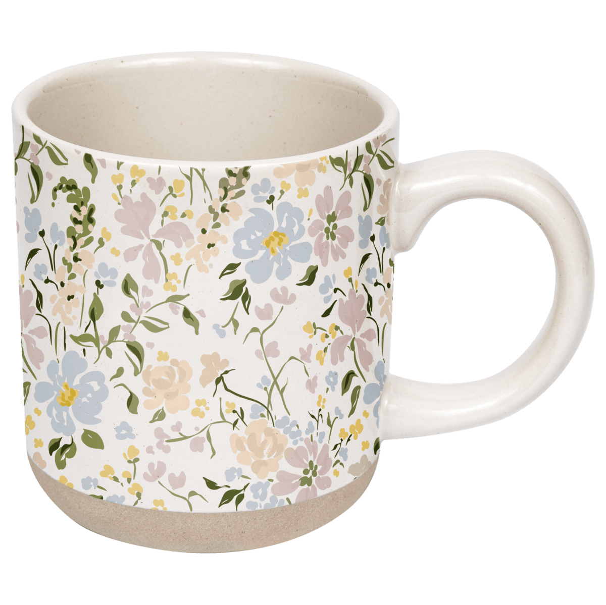 Sweet Water Decor Floral 14oz. Stoneware Coffee Mug - lily & onyx