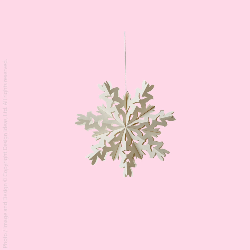 
                      
                        texxture Flurry™ Hanging Paper Snowflake Ornament
                      
                    