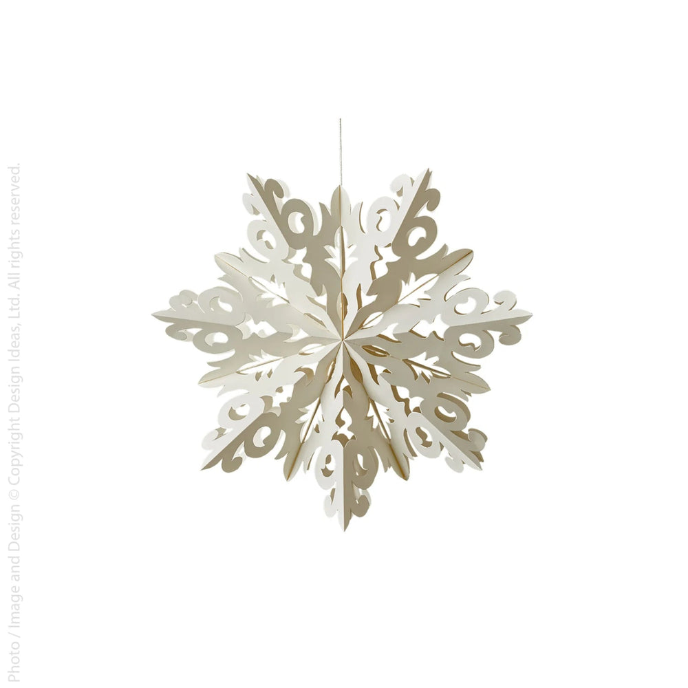 
                      
                        texxture Flurry™ Hanging Paper Snowflake Ornament
                      
                    