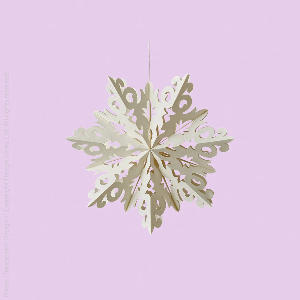 
                      
                        texxture Flurry™ Hanging Paper Snowflake Ornament
                      
                    