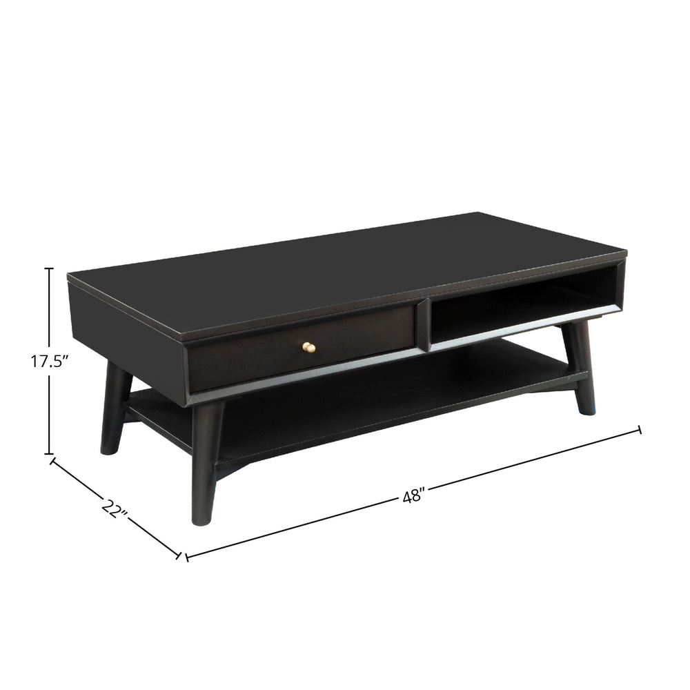 
                      
                        Flynn Coffee Table, Black
                      
                    