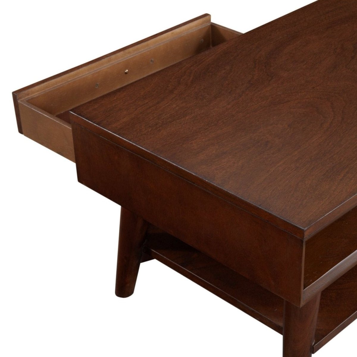 Alpine Furniture Flynn Coffee Table, Walnut - lily & onyx