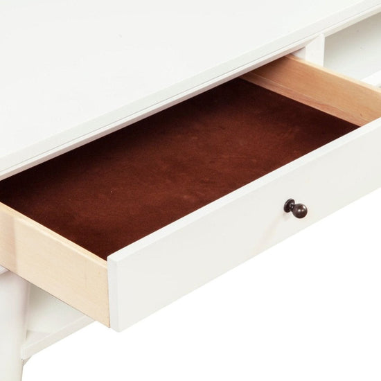 Alpine Furniture Flynn Coffee Table, White - lily & onyx