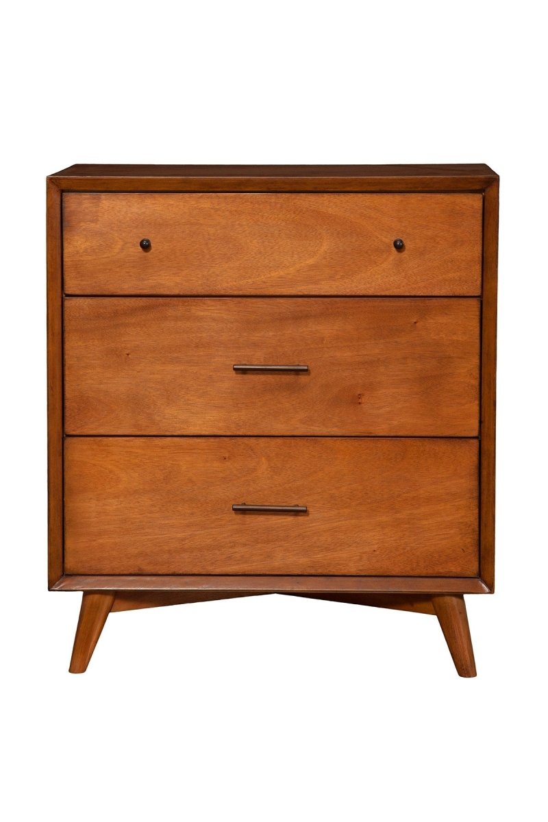 Alpine Furniture Flynn Small Chest, Acorn - lily & onyx