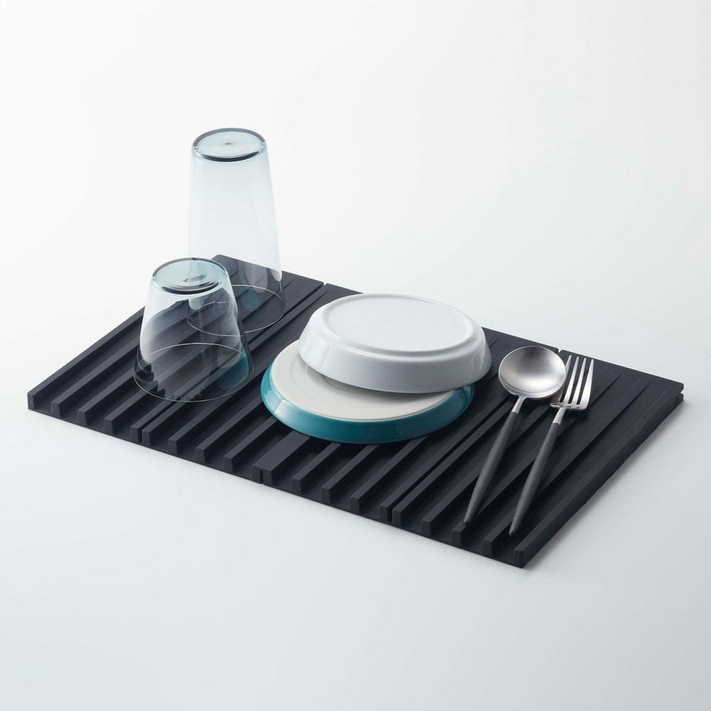 
                      
                        Yamazaki Home Folding Dish Drainer Mat & Trivet - Silicone - lily & onyx
                      
                    