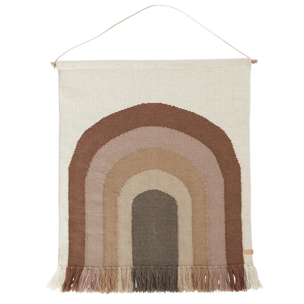 oyoy.us Follow the Rainbow Wall Rug - Choko - lily & onyx