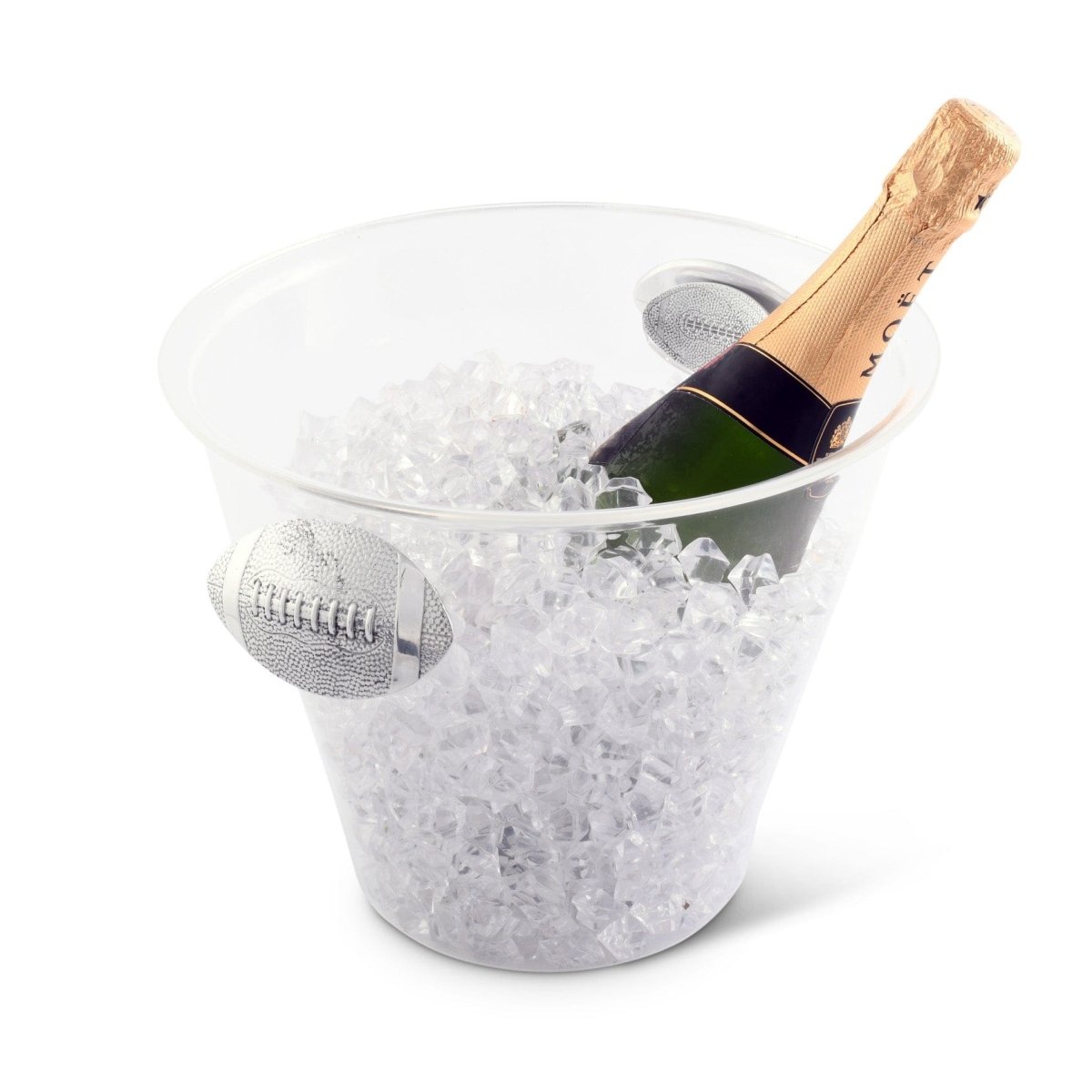 Arthur Court Designs Football Handle Acrylic Ice Bucket - lily & onyx