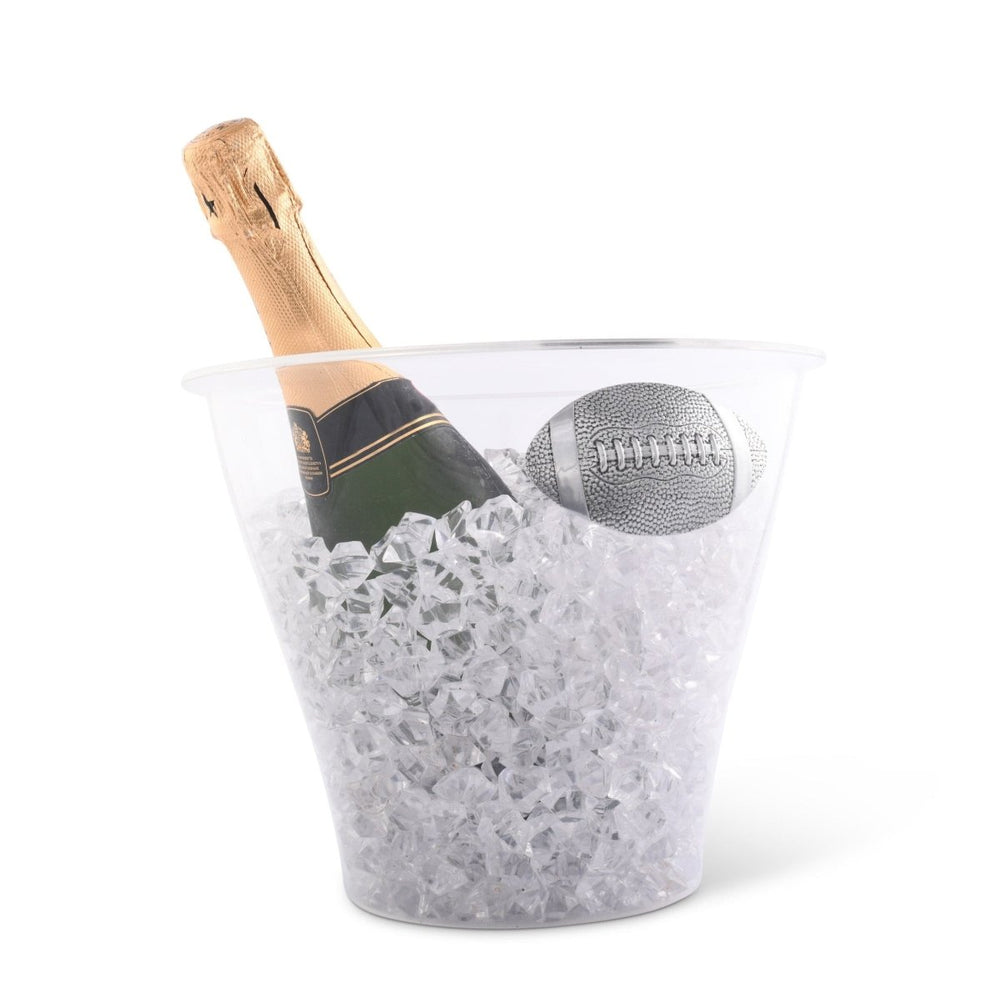Arthur Court Designs Football Handle Acrylic Ice Bucket - lily & onyx