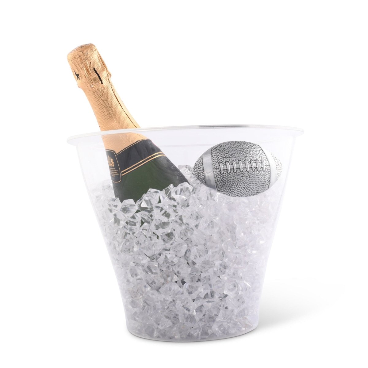 Arthur Court Designs Football Handle Acrylic Ice Bucket - lily & onyx