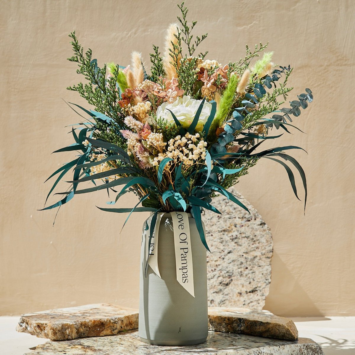 For Love Of Pampas Francesca Dried Floral Bouquet