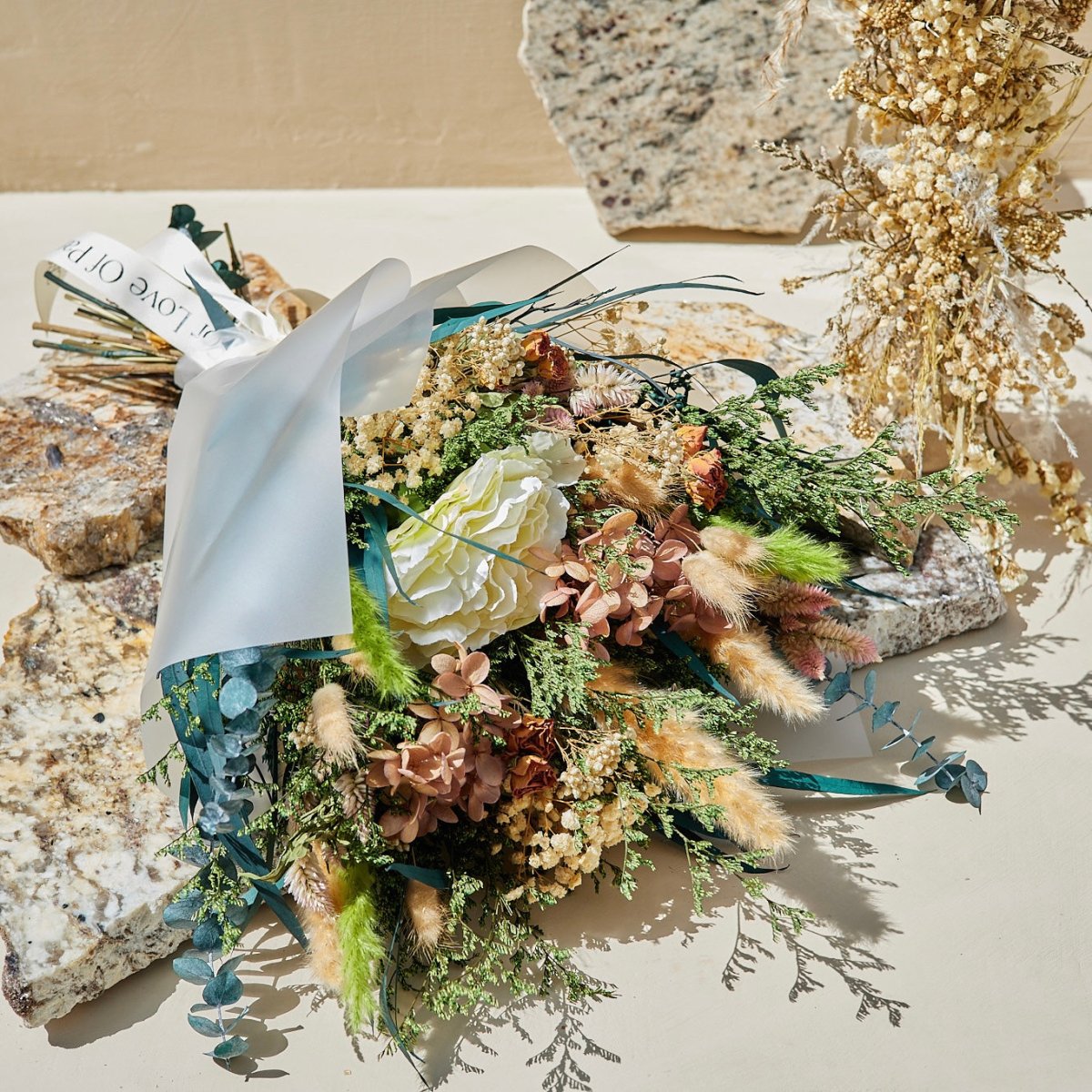 For Love Of Pampas Francesca Dried Floral Bouquet