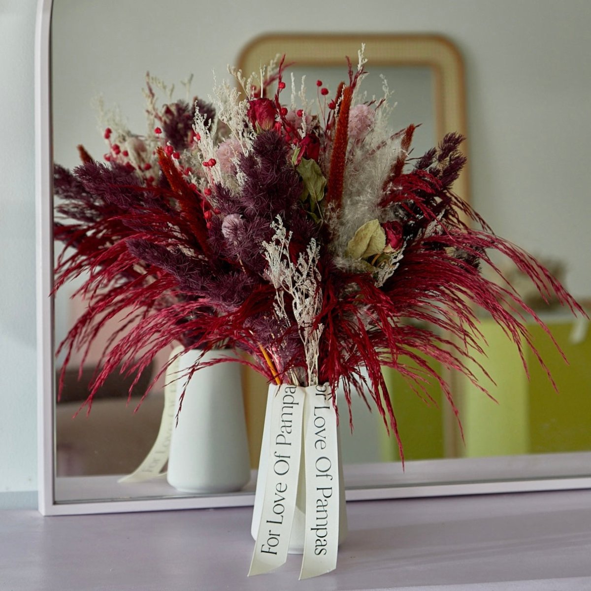 For Love Of Pampas Mon Chéri Dried Floral Bouquet