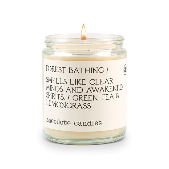 Anecdote Candles Forest Bathing Candle - lily & onyx