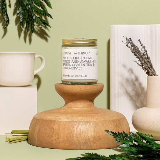 Anecdote Candles Forest Bathing Candle - lily & onyx