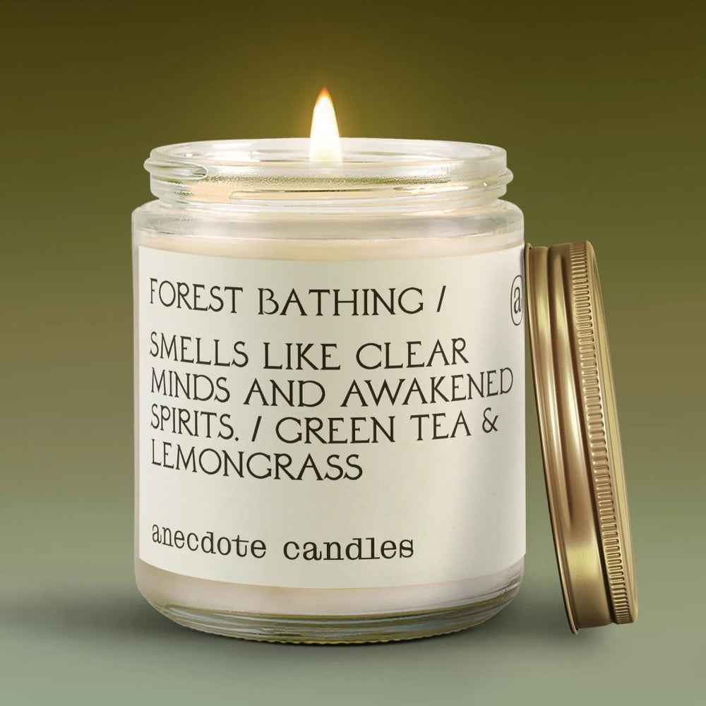 Anecdote Candles Forest Bathing Candle - lily & onyx