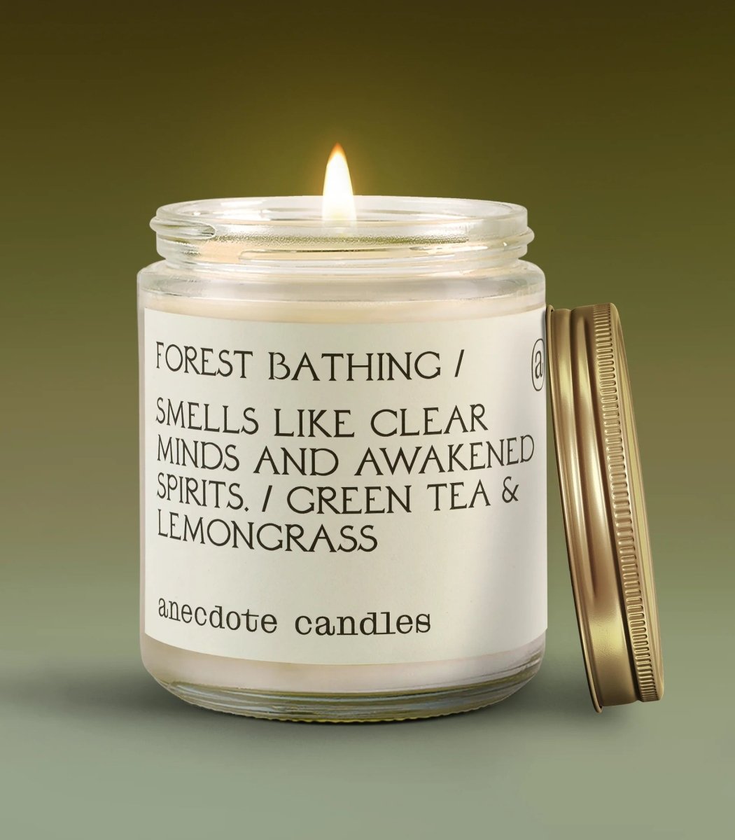 Anecdote Candles Forest Bathing Candle - lily & onyx